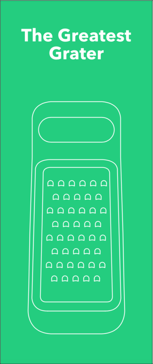 Vremi Greatest Grater packaging front